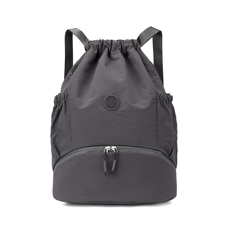 Schoolbag Korean backpack women's 1011 new lightweight casual fashion drawstring nylon backpack student travel mountaineering bag tide