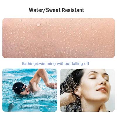 Cinta Camuflaje Tatuaje Impermeable 6 Piezas Corrector Cubre Completamente Pegatina Cuerpo Brazo