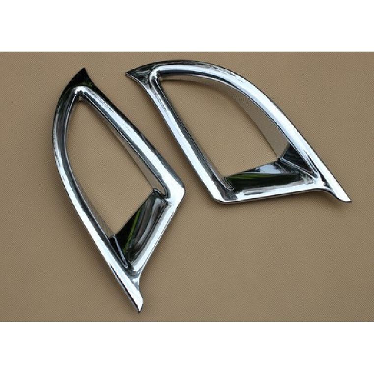 For Mazda 3 Hatchback 2014-2016 Chrome Rear Fog Light Bumper Reflector Cover