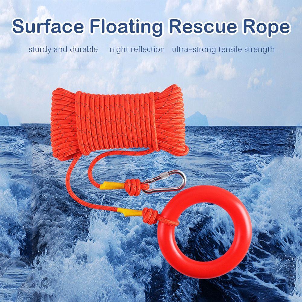 

Non-slip Surface Emergency Cord Flotation Device Emergency Survival Gear Life Saving Rope Sailing