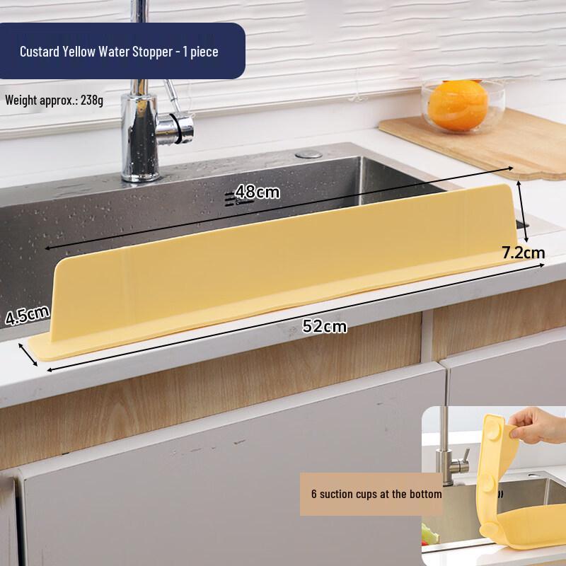 Silicone Suction Sink Splash Guard
