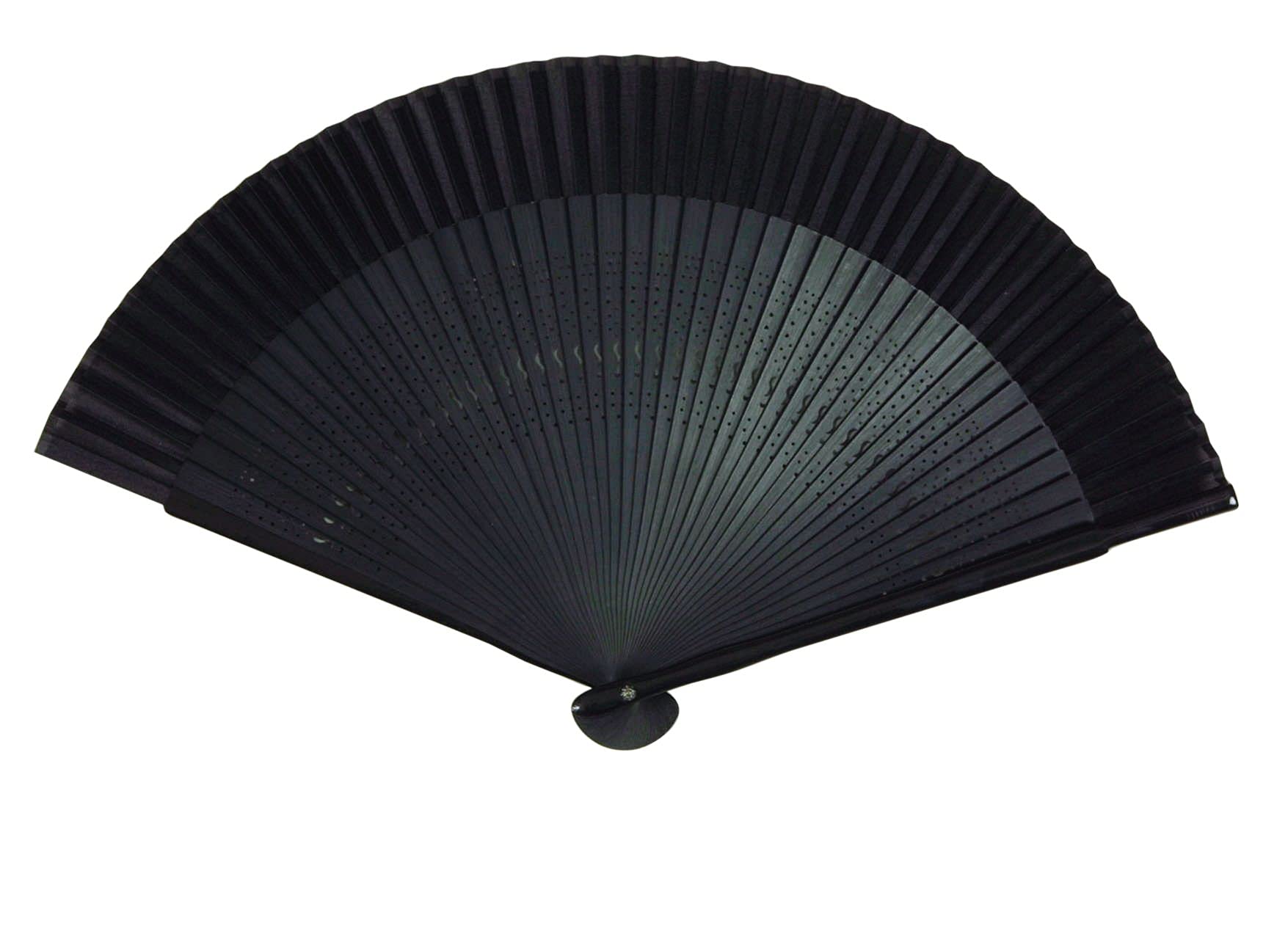 

Японские товары Киото Аксессуары Черный ФОРМАЛЬНЫЙ Выбор Шелковый веер чёрный