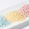 FGB Multicolor 3mm Dyed Core Unicorn Glass Seed Beads for DIY Jewelry and Bracelets