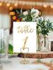 10-50pcs Mini Place Card Holder Wedding Table Number Holders Table Card Holders Party Heart Shaped Table Sign Photo Holder