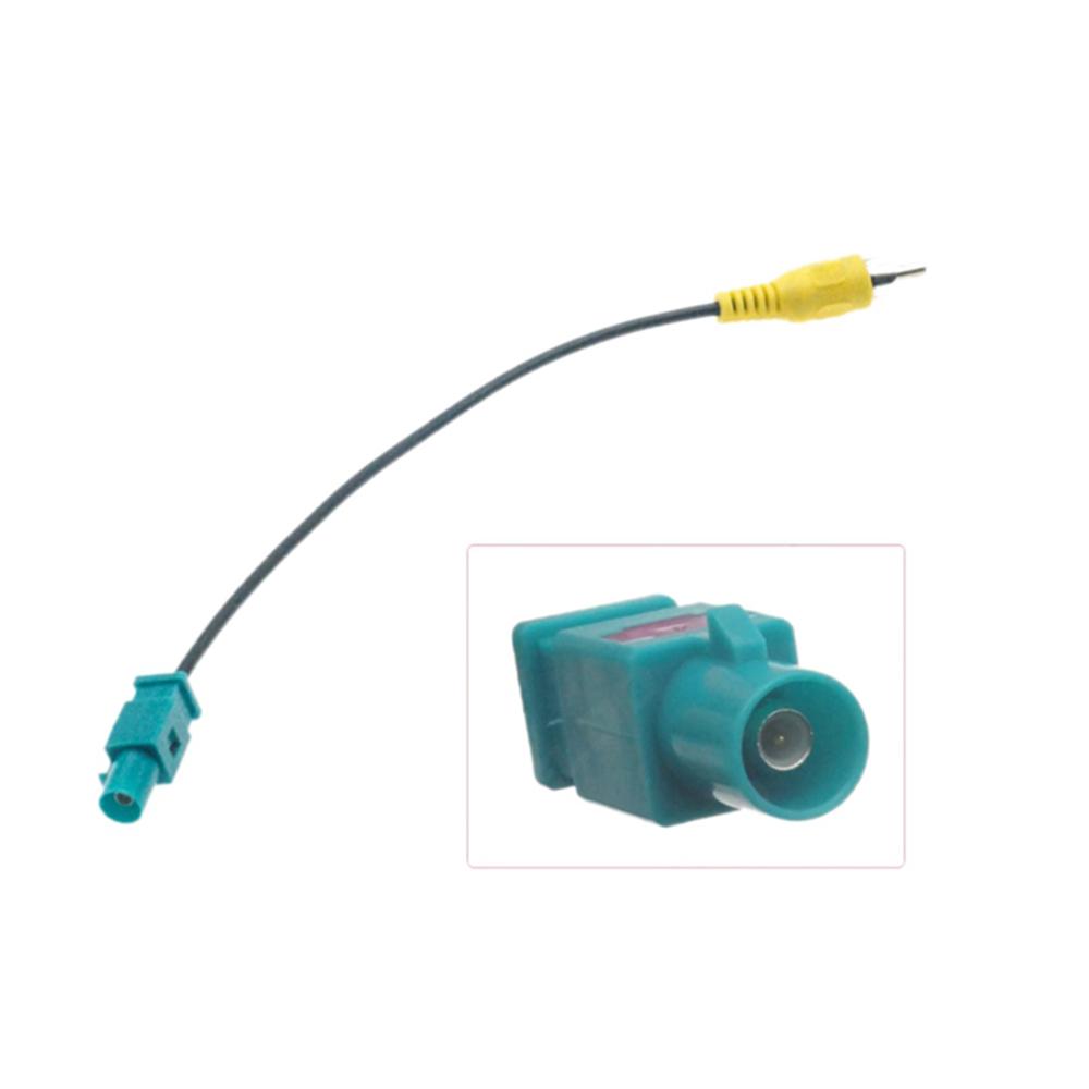 1pcs For Mercedes-Benz Rear View Camera Adapter Cable Fakra to RCA Connector Reversing Line Car Rear Sight Conversion Wire
