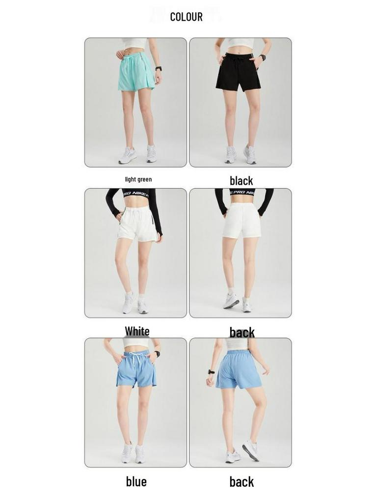 Women's Quick-Drying Summer Sports Shorts - Breathable, Loose, Casual Fit for Running, Pilates, and Fitness