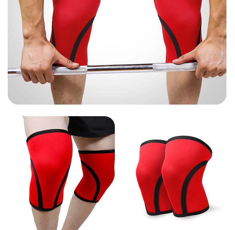 Hercules 5mm Neoprenowe Nakolanniki - Grube 7mm Kamuflażowy Design do Nurkowania, Podnoszenia Ciężarów i Przysiadów