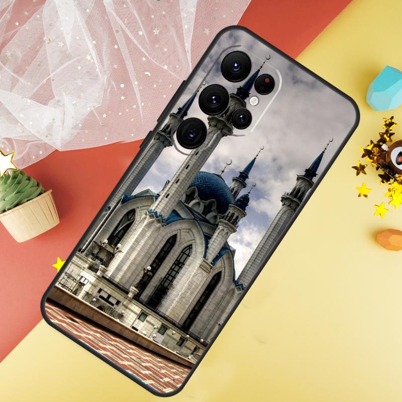 Kul Sharif Mosque Kazan Russia Funda For Samsung Galaxy S24 Ultra S23 S22 Plus S21 S20 FE S8 S9 S10 Note 10 20 Ultra Case