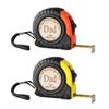 Engraved Tape Measure Fathers Day Gift for Dad Woodworker Carpenter Measurement Tool Retractable Measuring Tape Portable