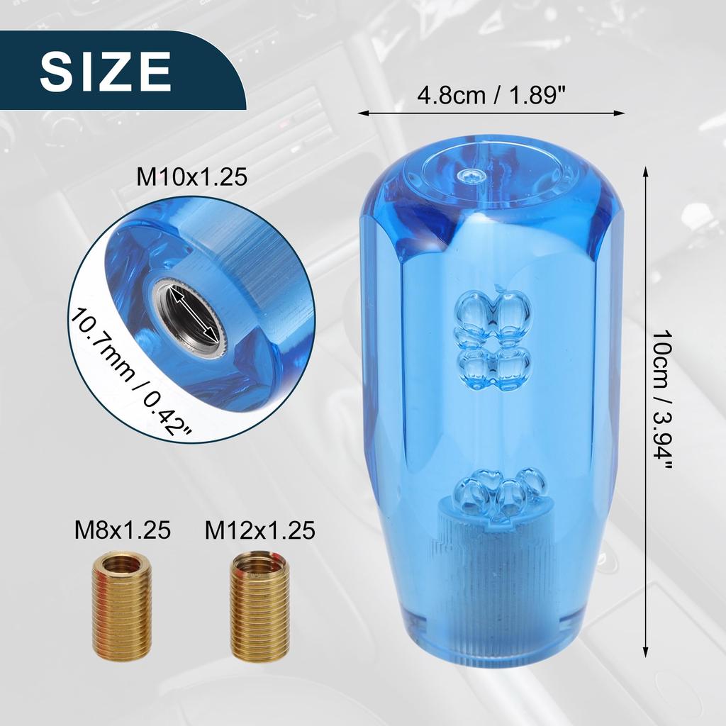 TUCKBOLD Car Shift Knob 10cm Durable | Front Shift Lever Knob Universal for Auto