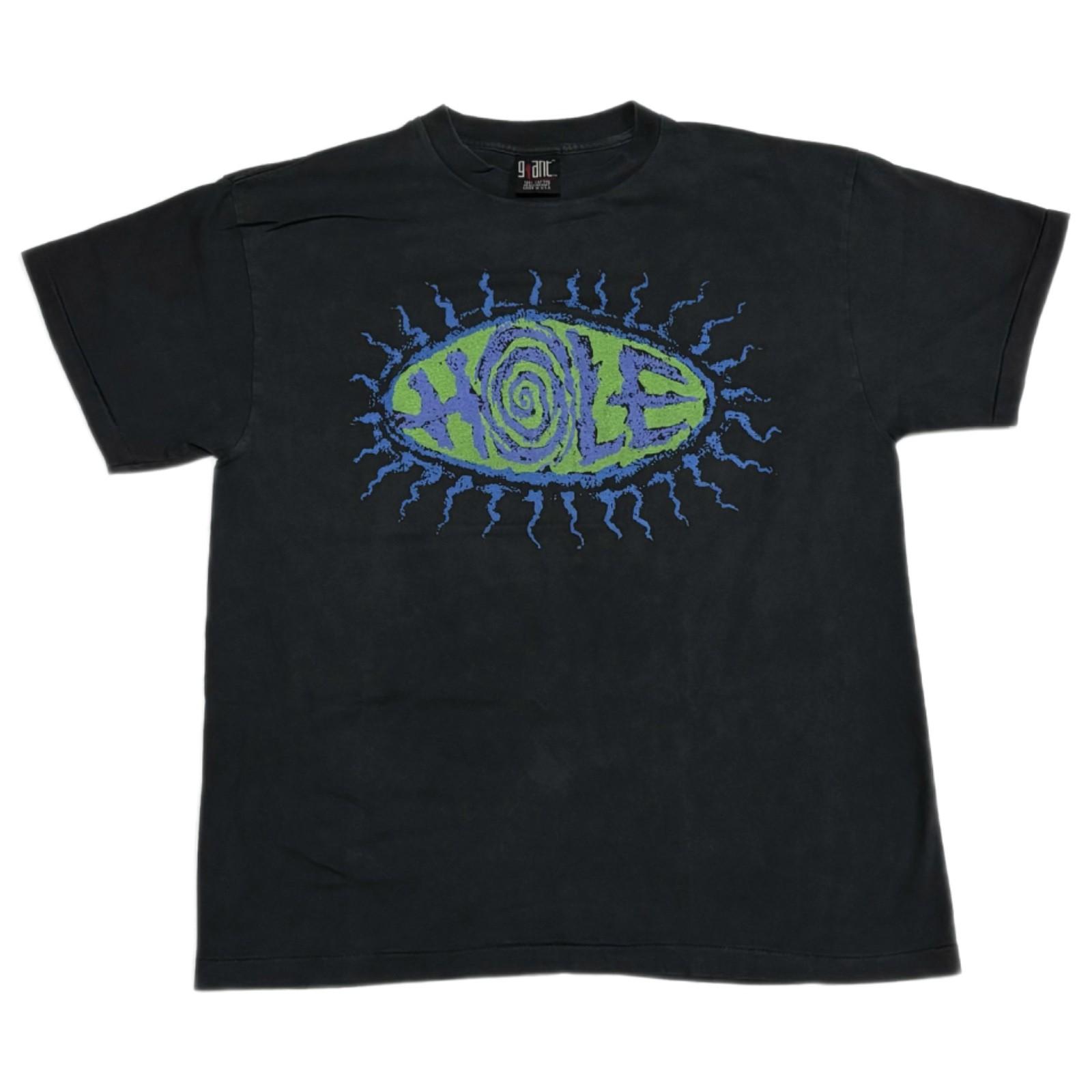 HOLE Vintage LIVE THRU THIS 1995 USE ONCE AND DESTROY 90s Band XL Shirt REPRINT L