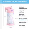 Thermos FUNTAINER 12oz Stainless Steel Vacuum Insulated Kids Straw Bottle Dreamy