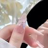 Iridescent Shell Light Butterfly Nail Art Stickers – High-End DIY Accessories with Adhesive for a Fairy Pure Desire Style