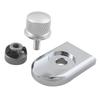 Rear Fender Seat Bolt Tab Screw Mount Knob Cover Nut Kit For Harley Sportster XL 883 1200 Dyna Softail Touring Hardware