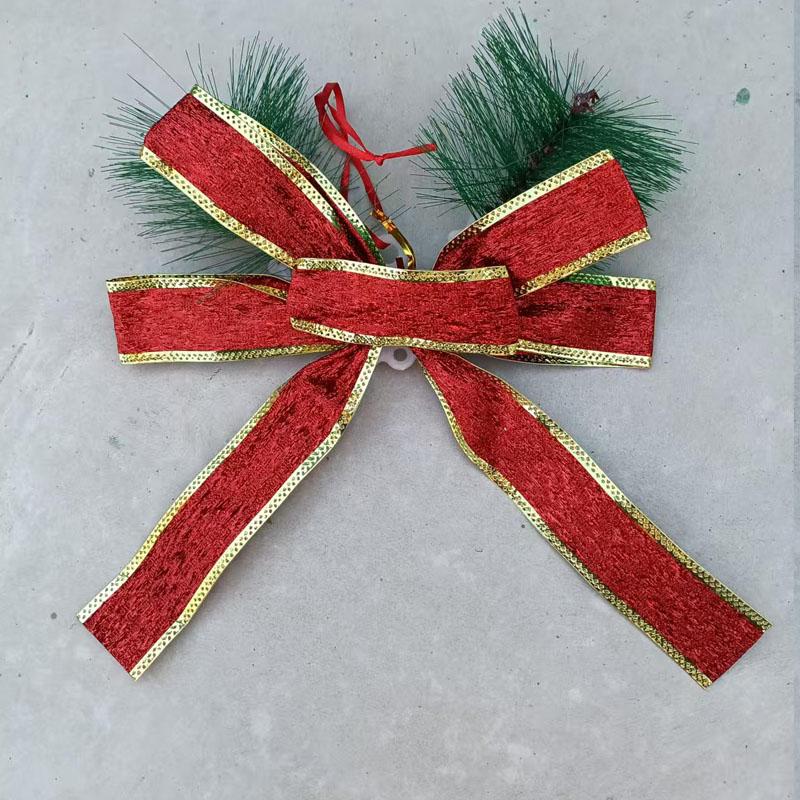 80см Сверхбольшой Двойной Колокол: Рождественское украшение для торговых центров и отелей