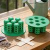 No Soil Seed Germination Tray Plant Growing Tool  for Flowering Plants Compact Green Tray