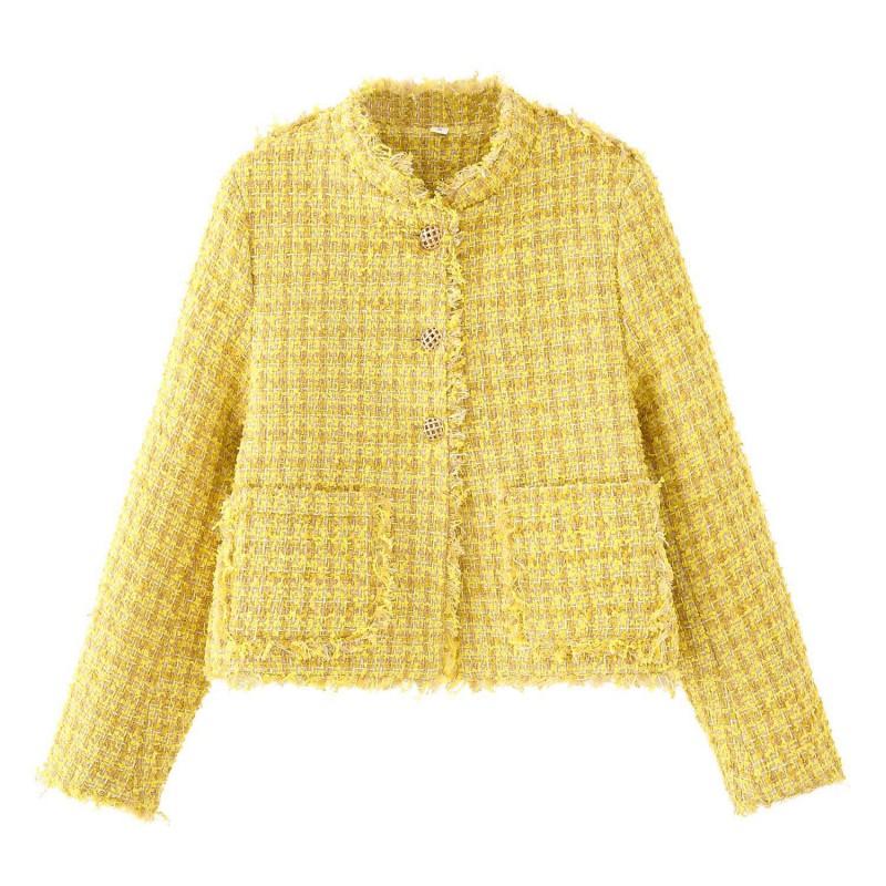 Womens Long Sleeve Single-Breasted Blazer Jacket