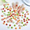 Cute Cartoon Fruit Nail Art Accessories Internet Celebrity New Strawberry Apple Hair Clip Accessories Handmade DIY Resin Accessories