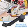 Motorcycle Bike Chain Cleaner Double Heads Bicycle Cleaning Brush Reusable Bike Chain Gears Brush Cleaner Tool Enduring Bicycle