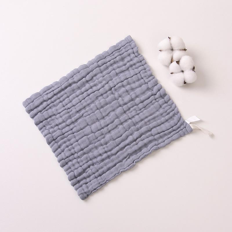Six-Layer Gauze Newborn Baby Washcloth 30x30 Cm - Class A Drool Towel