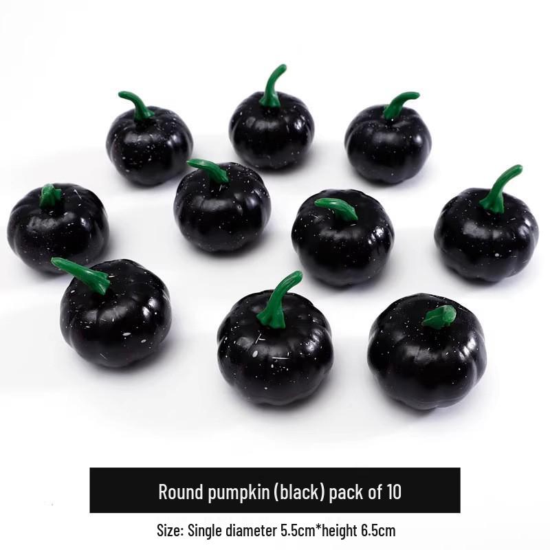 Handmade Halloween Ghost Face Pumpkin Bouquet Floral Art DIY Accessories