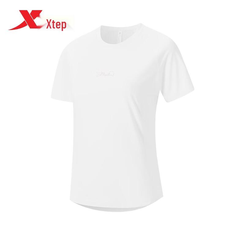 XTEP Women s Ice Silk Quick-Dry Short Sleeve T-Shirt XL
