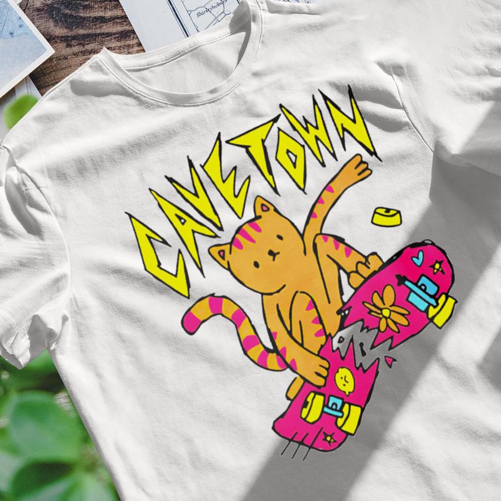 Cavetown cat break skateboard shirt Unisex Men Women PNA_244   Unisex T-Shirt M