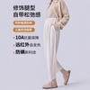 Maternity Pants New Spring and Autumn Outer Wear Support Straight Radish Pants Nine Points Small Large Size Glutinous Rice Maternity Wide-leg Pants