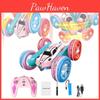 Remote Control Stunt Car Light Wheel Swing Arm Double Sided Tumbling Child Toy