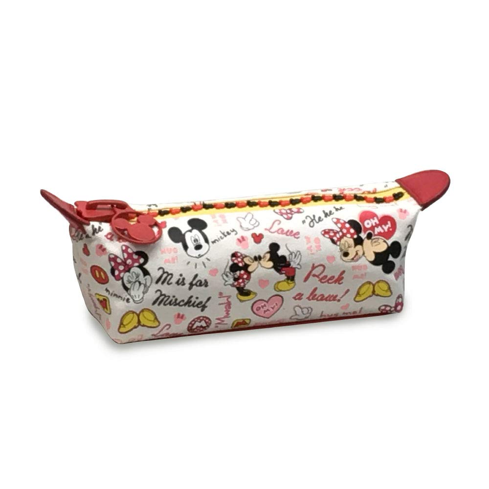 Пенал Tenyo Disney Микки Маус M-ZIP Красный DMZ-201