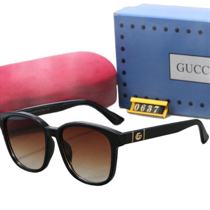 2025G Stylowe Kwadratowe Czarne Acetatowe Oversize Okulary Przeciwsłoneczne dla Mężczyzn i Kobiet