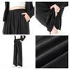 MJ STYLE Women's Relaxed Fit Soft Drape Straight-Leg Pants
