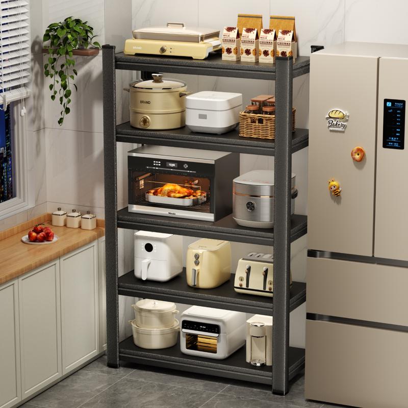 Adjustable Carbon Steel Kitchen Storage Rack