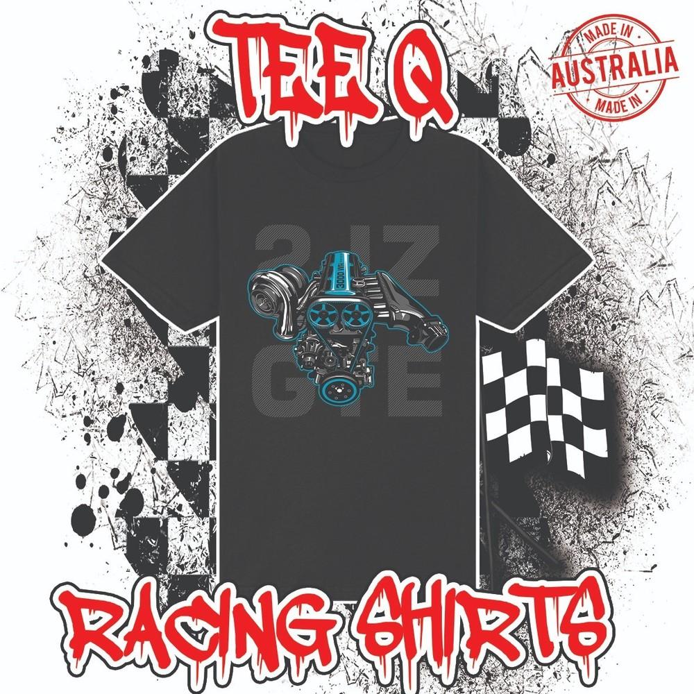 Toyota 2JZ GTE Supra MK4 ~ Premium Black Gildan Cotton Tee Unisex T-Shirt XXXL