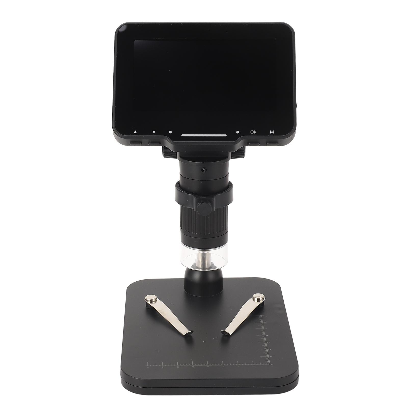 

Цифровой микроскоп 4,3-дюймовый IPS-экран 16MP 1080P 1600X Паяльный микроскоп с HD-мультимедиа