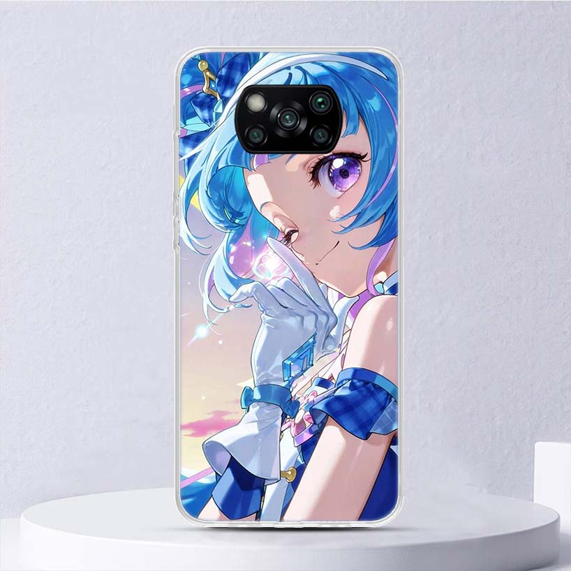 Pretty Cure Anime Soft Case For Xiaomi Poco X7 X6 X5 X4 X3 Nfc F7 Ultra F6 F5 Pro Phone Cover F4 Gt F3 M5S M4 M3 M5 M6 Coque