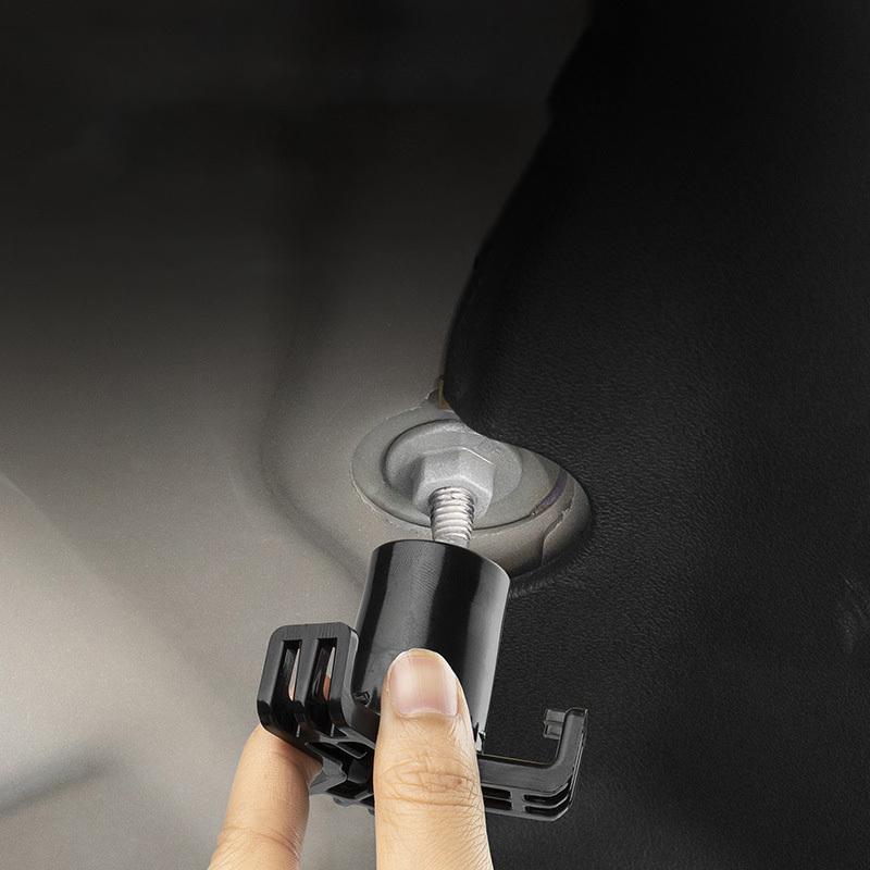Car Rear Trunk Hook Holder New 1PCS Black Grocery Bag Luggage Hooks For Tesla Model 3 Durable Interior Automobile Accessories