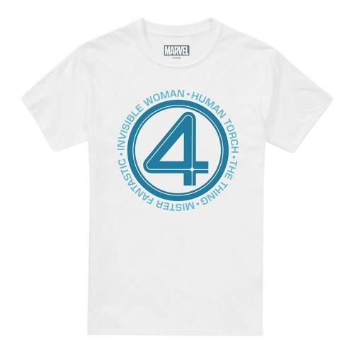 Fantastic Four Unisex Adult Superhero Team T-Shirt