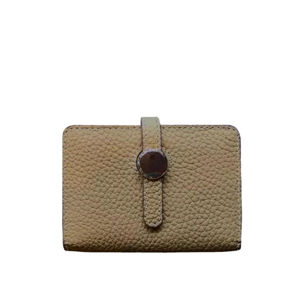 Exquisite 2025 Women's Slim Card Holder - High-Capacity Genuine Leather, Multi-Card Slots, Niche Design
