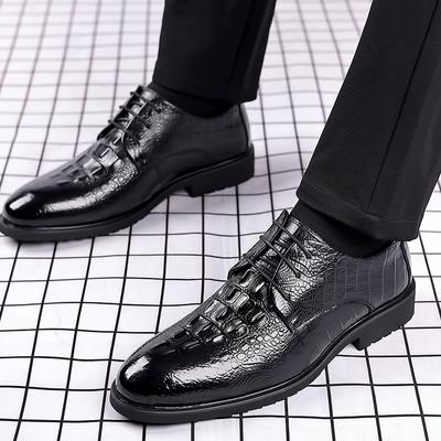 Herren Concise Oxford Business Lederschuhe Outdoor Formelle Kleidung Büro Arbeitsschuhe Marke Schwarz Braun Herren Hochzeitsparty Schuhe