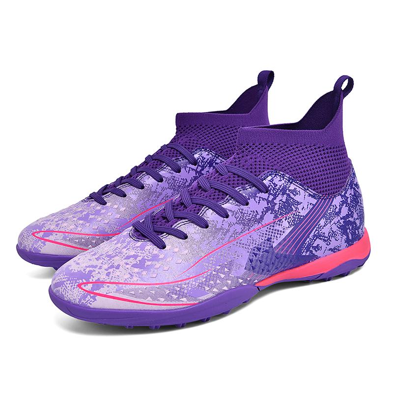 Unisex Soccer Shoes TF/AG Outdoor Professional Training Football Shoes for Men/Women/kids