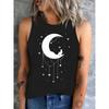 Women's Sleeveless Round Neck Casual Top with Vest
