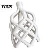 Durable Shower Head Head, 3D Printed Hollow Woven Rainfall Sprayer, Clog-Free Detachable Easy Clean Installation Bathroom Accessory