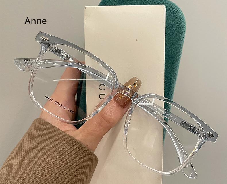 Myopia Glasses for Women Men Luxury Anti Blue Light Near Sight Eyewear Finished Optical Prescription Short Sight Eyeglasses TR90