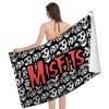 Asciugamano da Spiaggia in Microfibra Fantasia M-Misfits Assorbente Asciugatura Rapida Morbido Asciugamano per Yoga Nuoto Resort Alpinismo