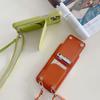 Lanyard Leather  Wallet Crossbody Phone Case for IPhone 15 14 13 12 11 Pro Max Mini X XR XS Max 7 8 Plus Card Slot Holder Cover