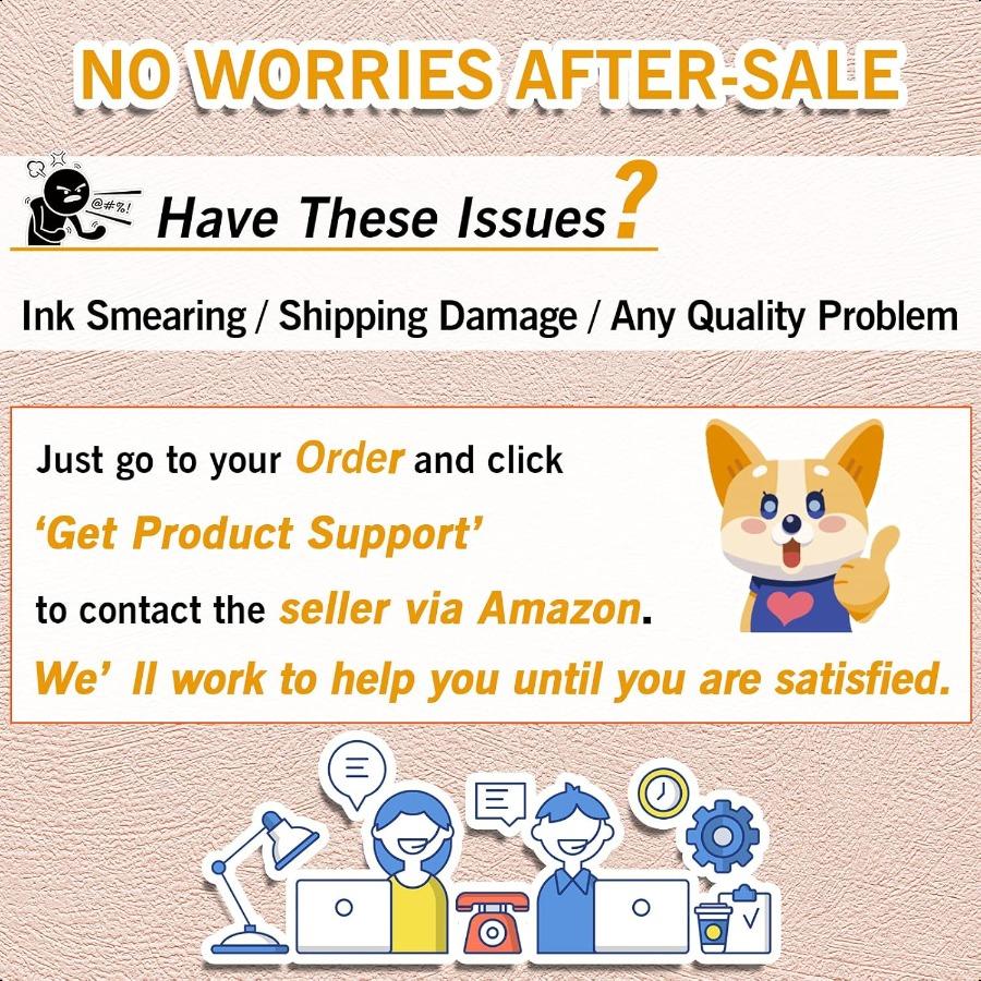 Koala Printable Glossy Sticker Paper for Inkjet Printer White 8.5x11 Inch SelfAdhesive Photo Sticker Printer Paper 120 Sheets