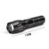 Telescopic Zoom High-Intensity Aluminum Alloy Flashlight Waterproof For Outdoor Night Running, Cycling Patrol And Searchlighting