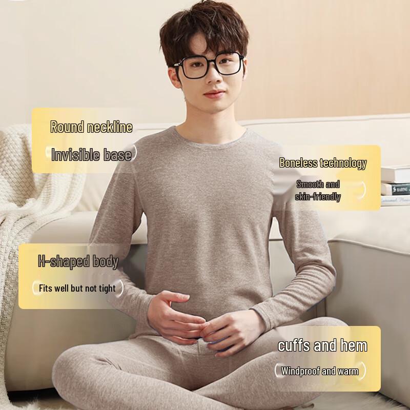 Langsha Teen Boys' Dralon Thermal Underwear Set