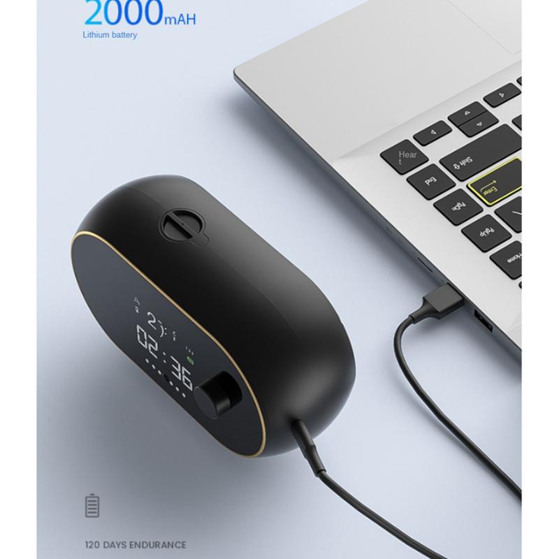 GTBL Automatic Soap Dispenser Wall Mount Rechargeable LED Display Gel Soap Dispenser For Kitchen Bathroom